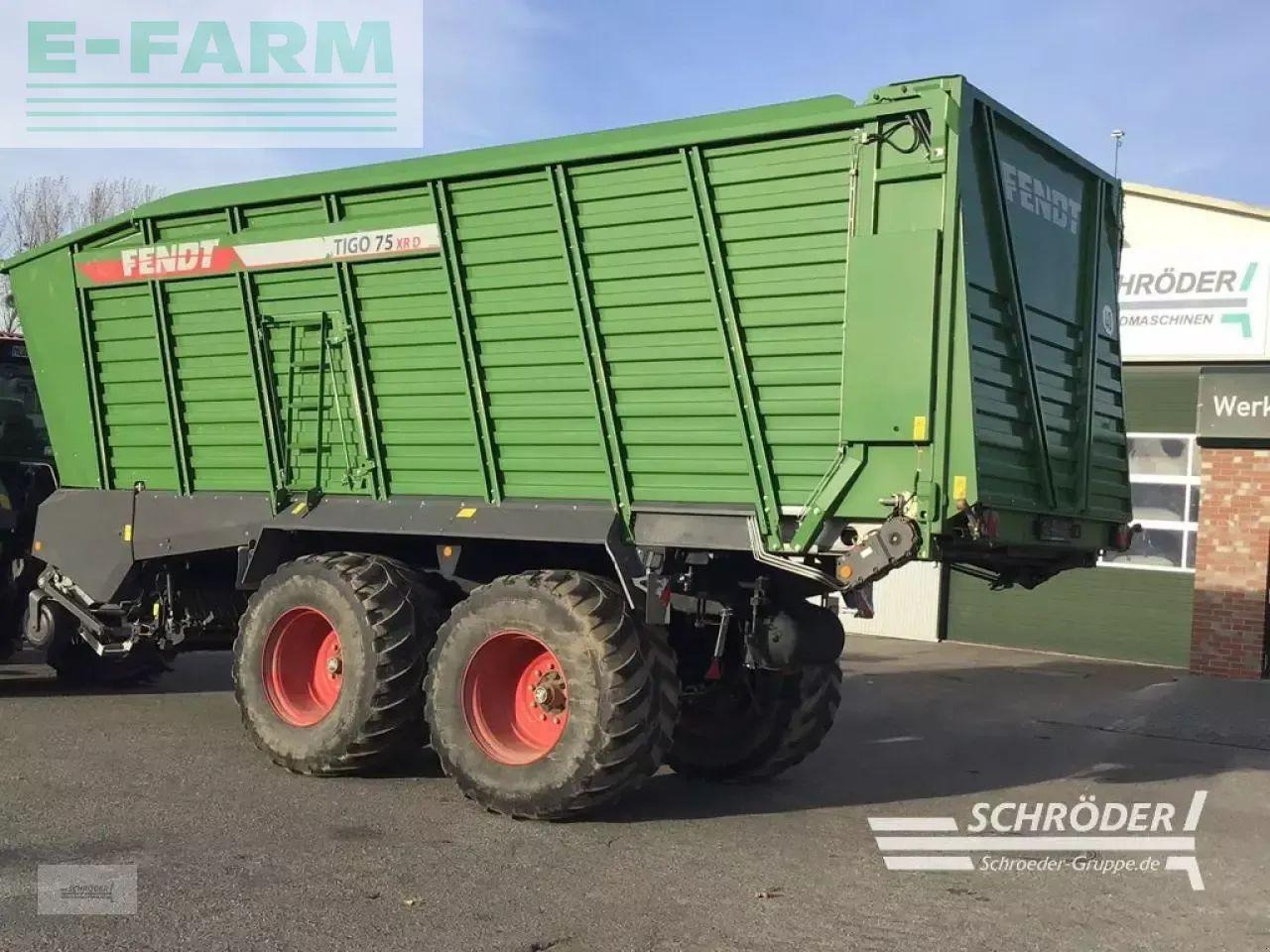 Fendt tigo 75 xr - Samo-nakladalni voz: slika 4 Fendt tigo 75 xr - Samo-nakladalni voz: slika 4