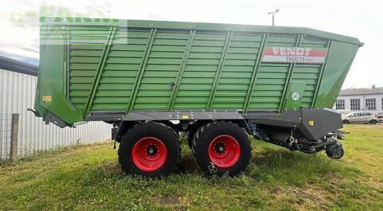 Kmetijska kiper prikolica/ Demper Fendt tigo 75 xr neu und unbenutzt - mit guter ausstat: slika 6