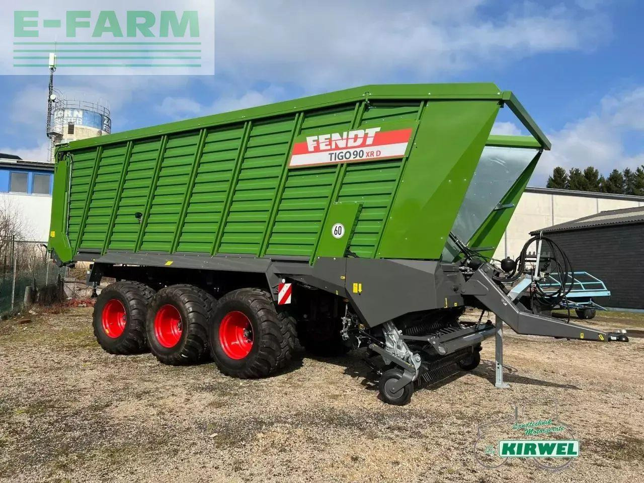 Fendt tigo 90 xr - Samo-nakladalni voz: slika 1 Fendt tigo 90 xr - Samo-nakladalni voz: slika 1