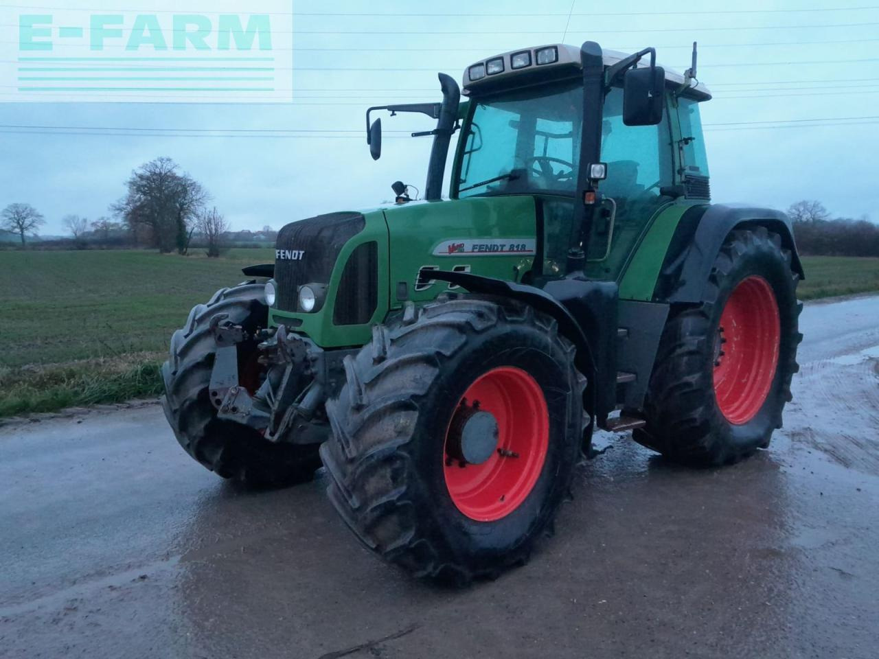 Fendt vario 818 tms - Traktor: slika 1 Fendt vario 818 tms - Traktor: slika 1