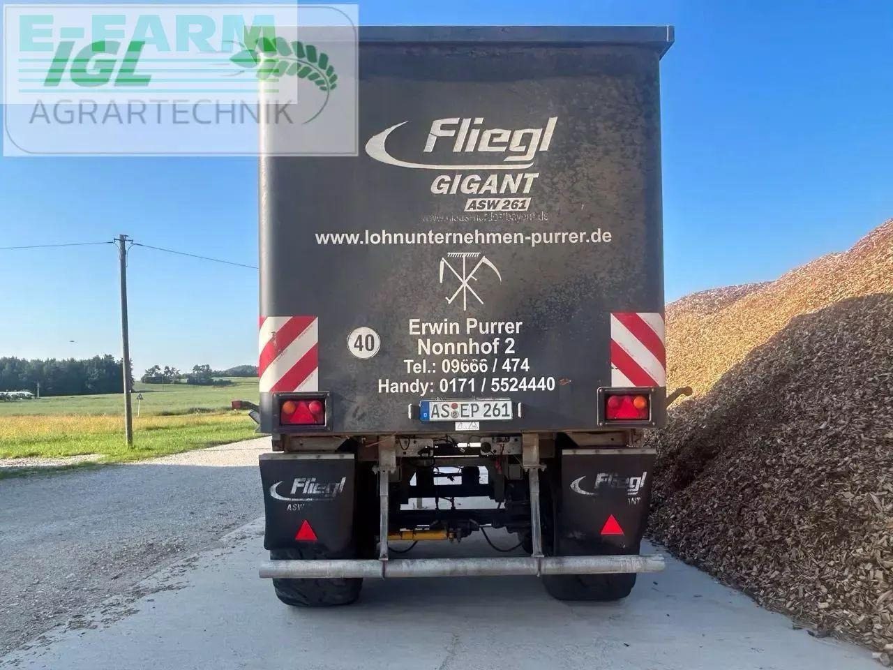 Fliegl asw 261 - Kmetijska kiper prikolica/ Demper: slika 5 Fliegl asw 261 - Kmetijska kiper prikolica/ Demper: slika 5