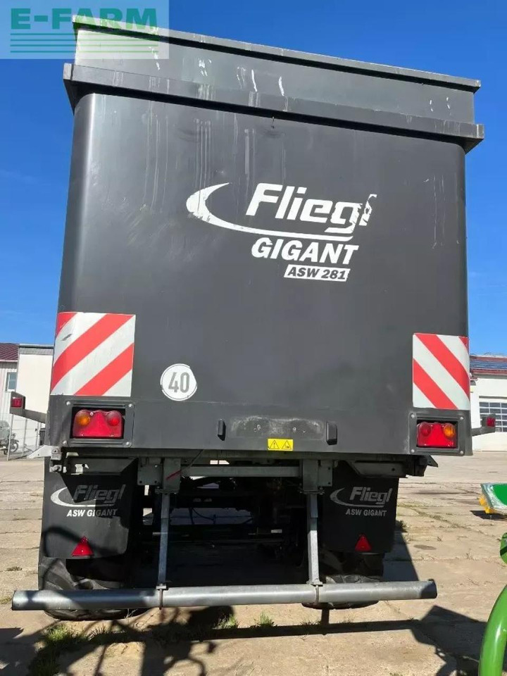 Fliegl asw 281 - Kmetijska kiper prikolica/ Demper: slika 3 Fliegl asw 281 - Kmetijska kiper prikolica/ Demper: slika 3