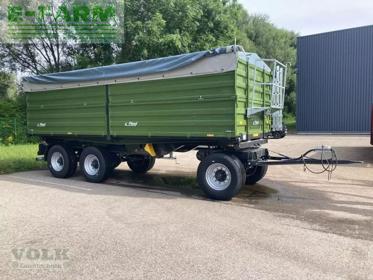 Fliegl ddk 240 / 7200 mm - Kmetijska kiper prikolica/ Demper: slika 1 Fliegl ddk 240 / 7200 mm - Kmetijska kiper prikolica/ Demper: slika 1