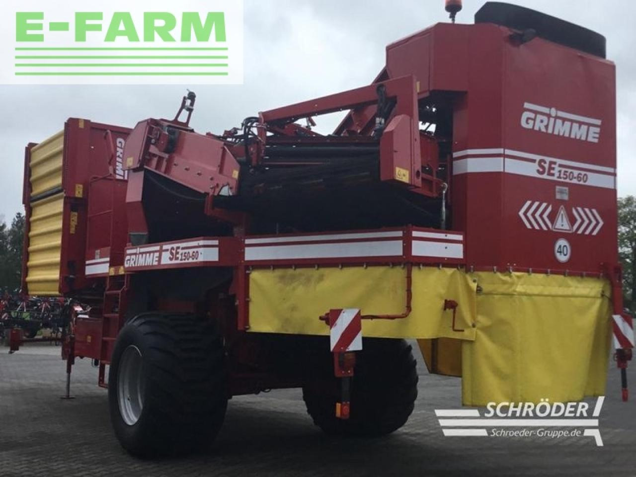 Grimme se 150-60 - Kombajn za krompir: slika 4 Grimme se 150-60 - Kombajn za krompir: slika 4