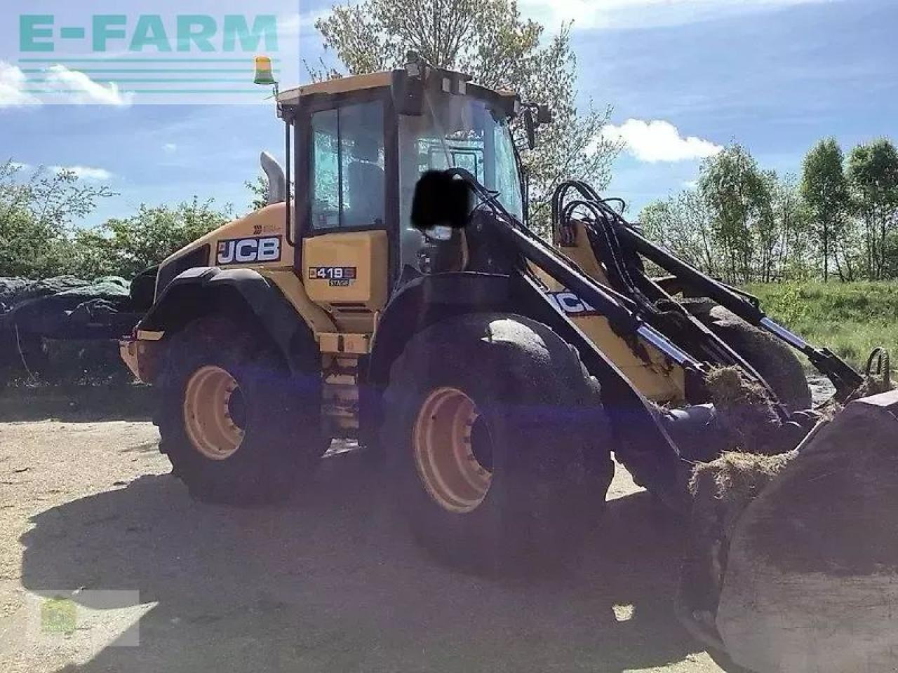 JCB 419s s5 - Mini bager: slika 1 JCB 419s s5 - Mini bager: slika 1