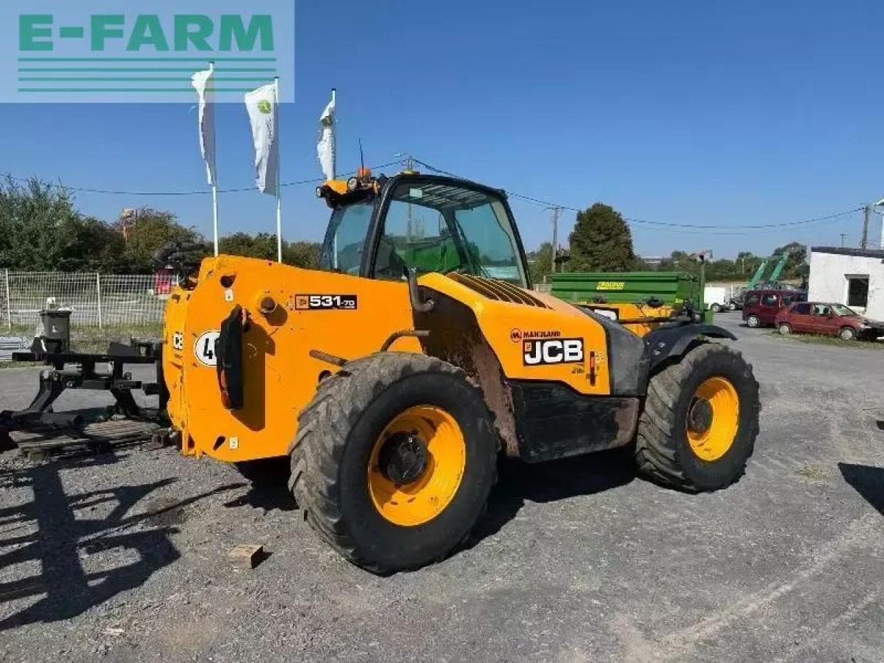 JCB 531-70 agrisuper - Teleskopski viličar: slika 4 JCB 531-70 agrisuper - Teleskopski viličar: slika 4