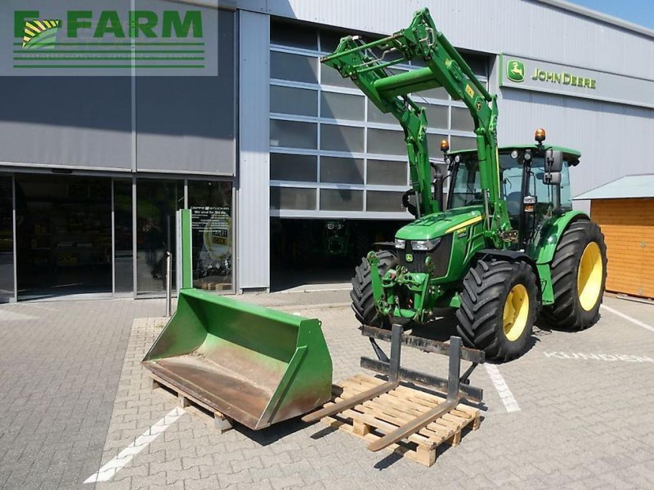 John Deere 5090m mit fl 543r - Traktor: slika 1 John Deere 5090m mit fl 543r - Traktor: slika 1