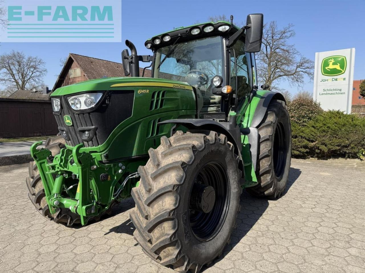 John Deere 6145r comand pro 50km - Traktor: slika 1 John Deere 6145r comand pro 50km - Traktor: slika 1