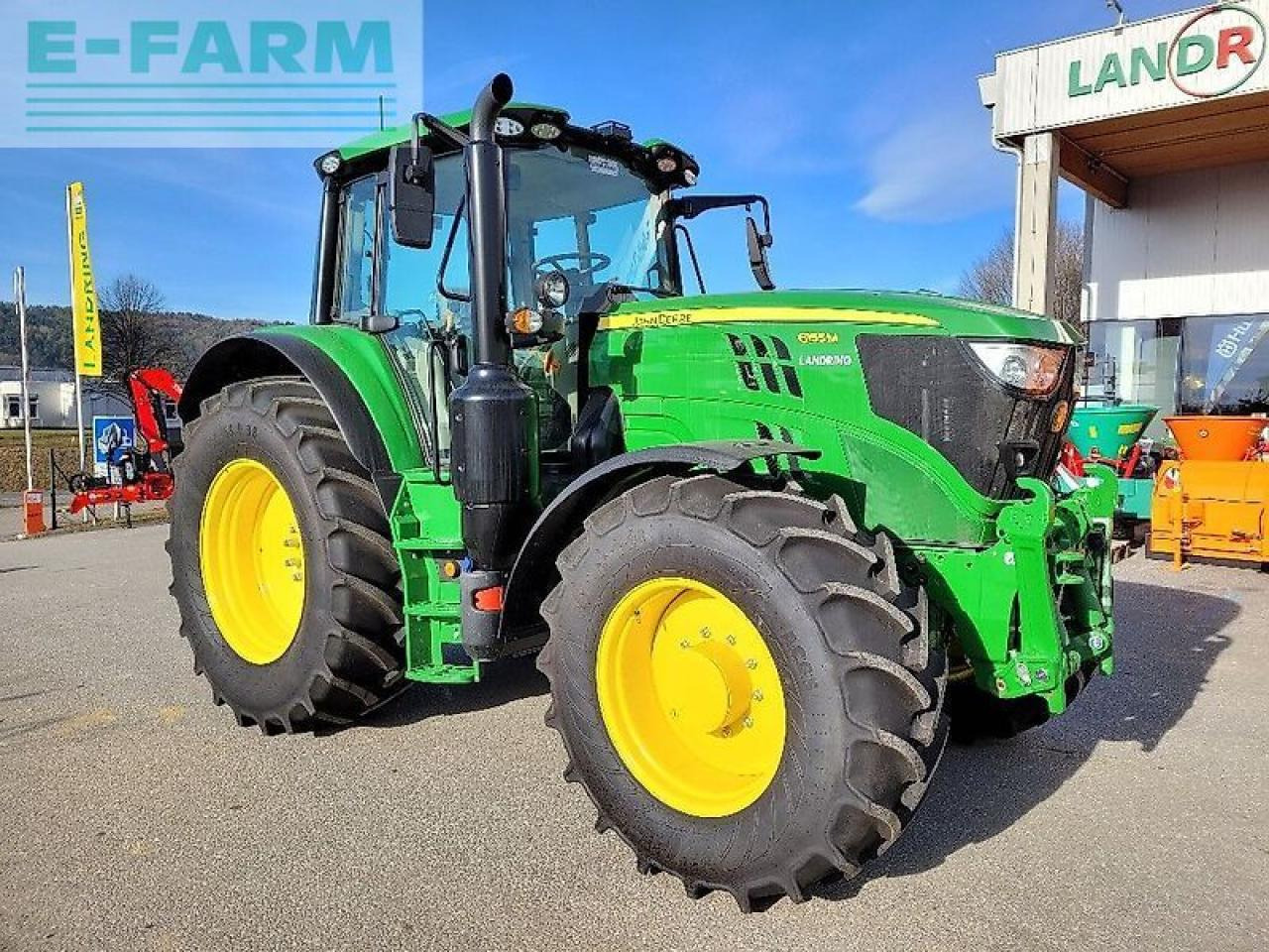 John Deere 6155 m - Traktor: slika 1 John Deere 6155 m - Traktor: slika 1