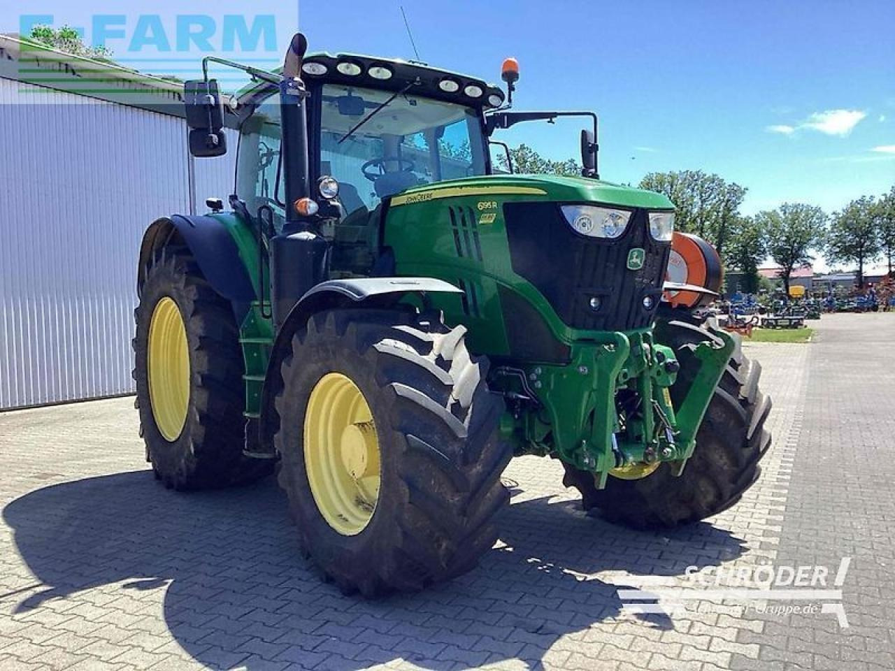 John Deere 6195 r - Traktor: slika 1 John Deere 6195 r - Traktor: slika 1