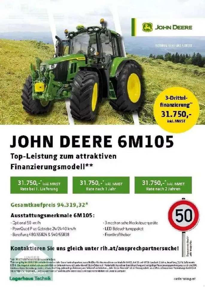 John Deere 6m 105 - Traktor: slika 2 John Deere 6m 105 - Traktor: slika 2