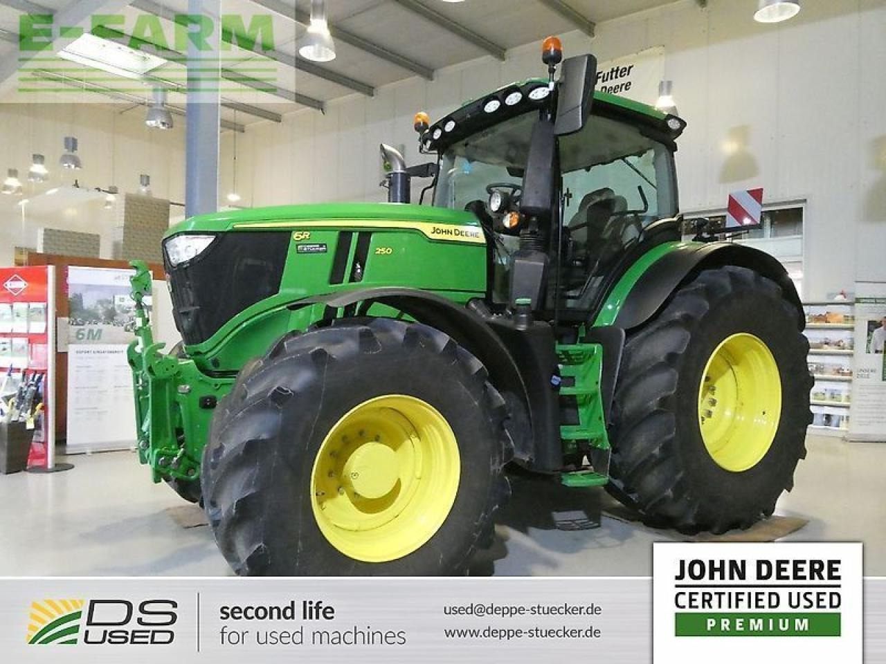 John Deere 6r 250 - Traktor: slika 1 John Deere 6r 250 - Traktor: slika 1