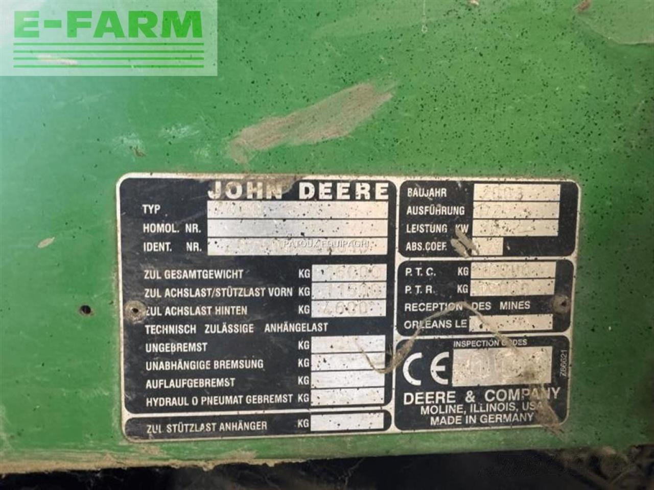 John Deere 7400 4rm - Kombajn za krmo: slika 4 John Deere 7400 4rm - Kombajn za krmo: slika 4