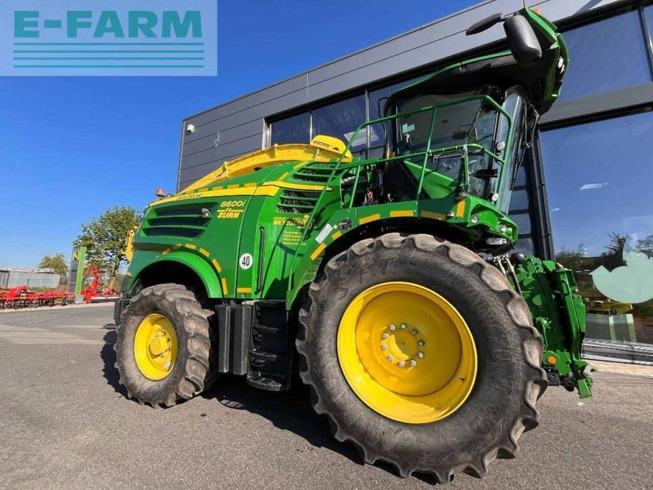 John Deere 8600 - Kombajn za krmo: slika 1 John Deere 8600 - Kombajn za krmo: slika 1