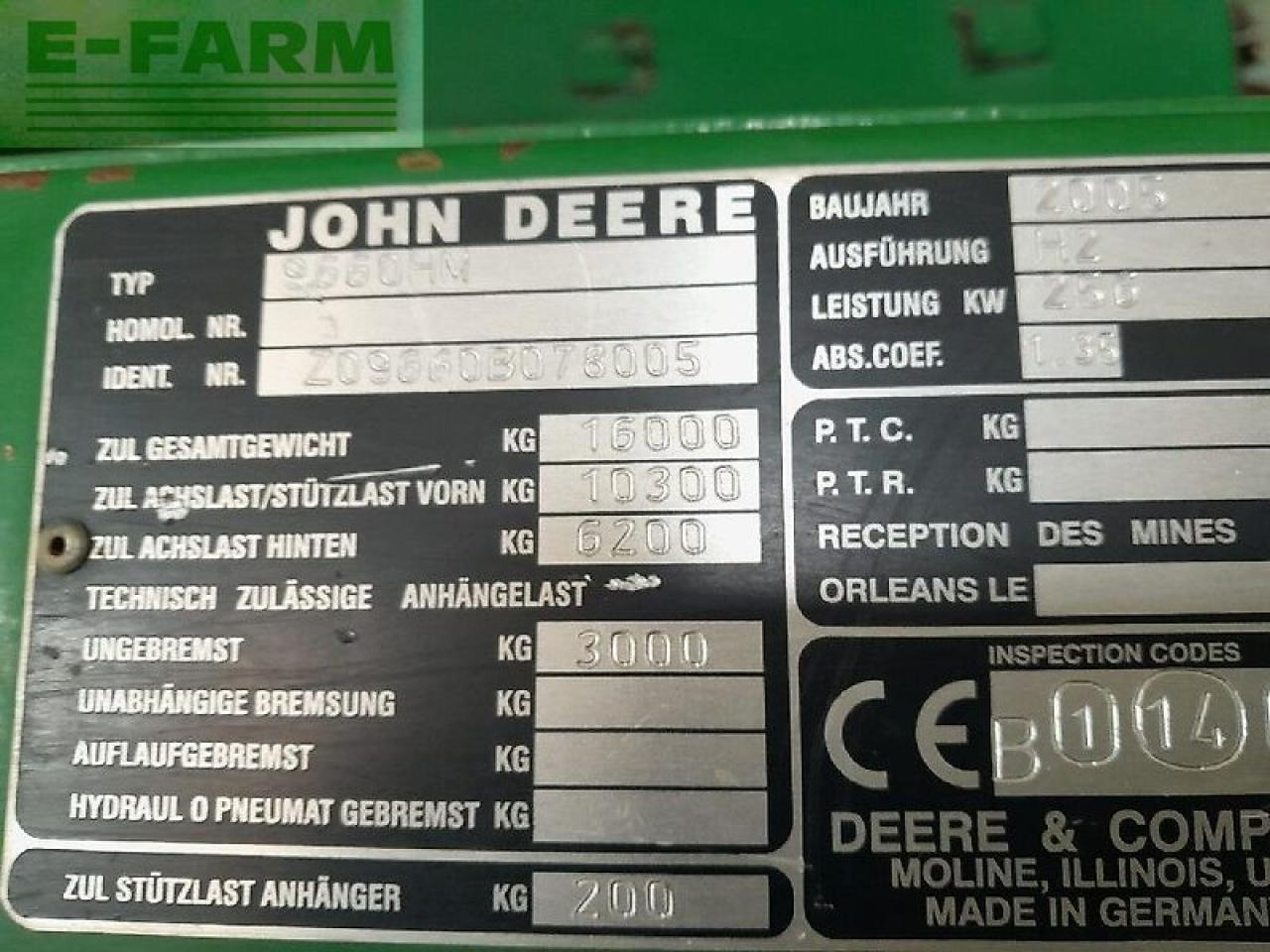 John Deere 9660i wts - Kombajn harvester: slika 2 John Deere 9660i wts - Kombajn harvester: slika 2