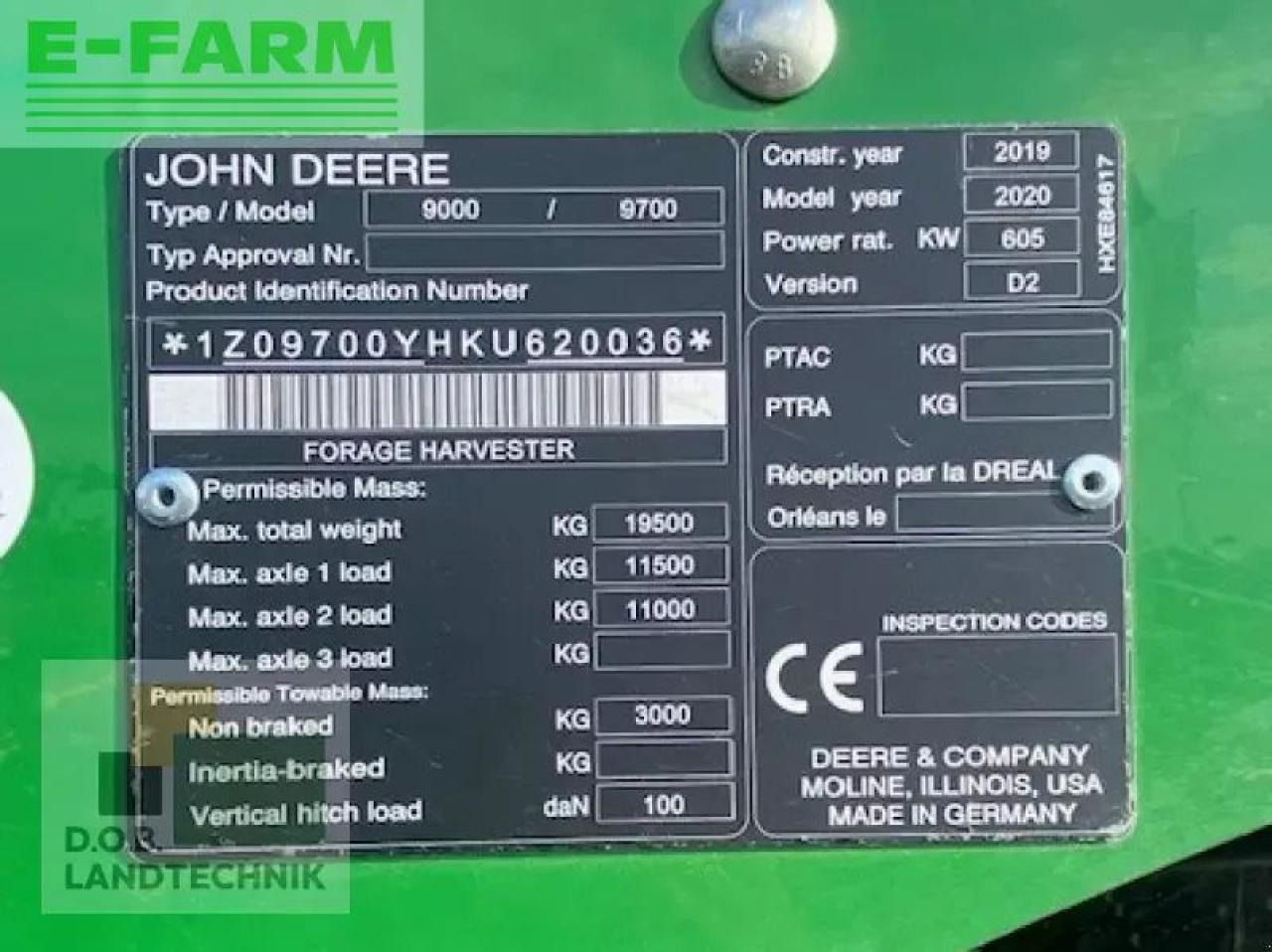 John Deere 9700i prodrive 40km/h - Kombajn za krmo: slika 4 John Deere 9700i prodrive 40km/h - Kombajn za krmo: slika 4