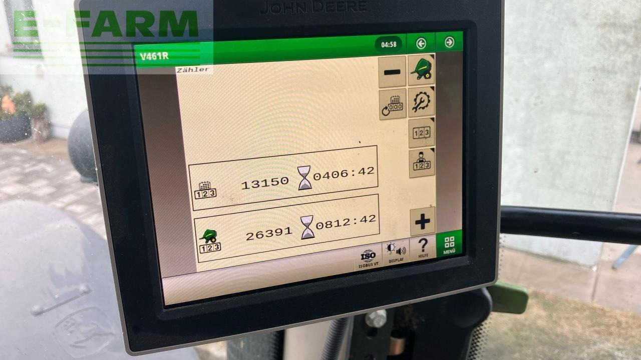 Balirka za kvadratne bale John Deere V461R: slika 9