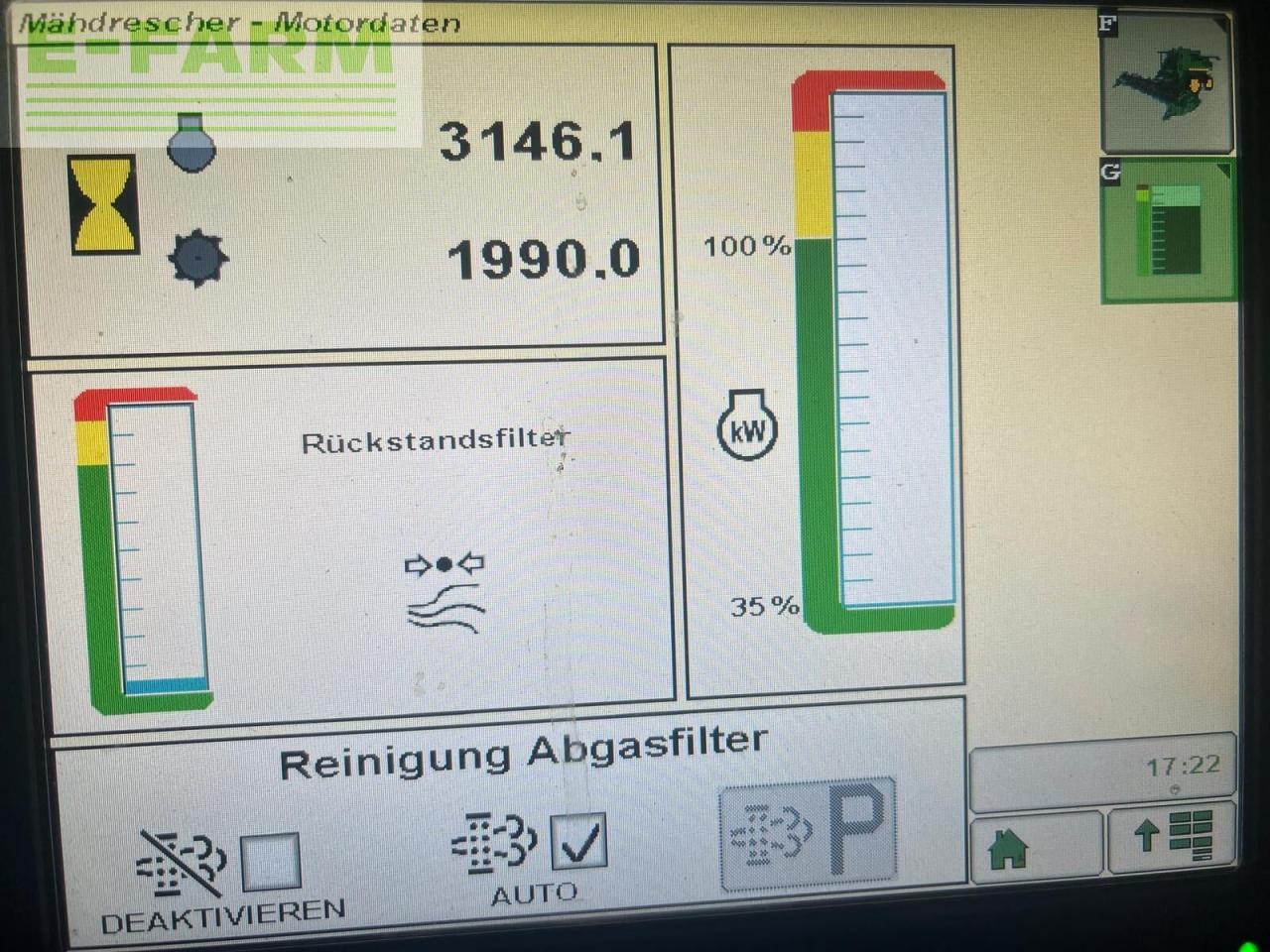 Kombajn harvester John Deere s670i: slika 10