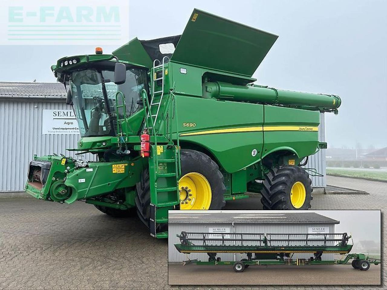John Deere s690 - Kombajn harvester: slika 1 John Deere s690 - Kombajn harvester: slika 1