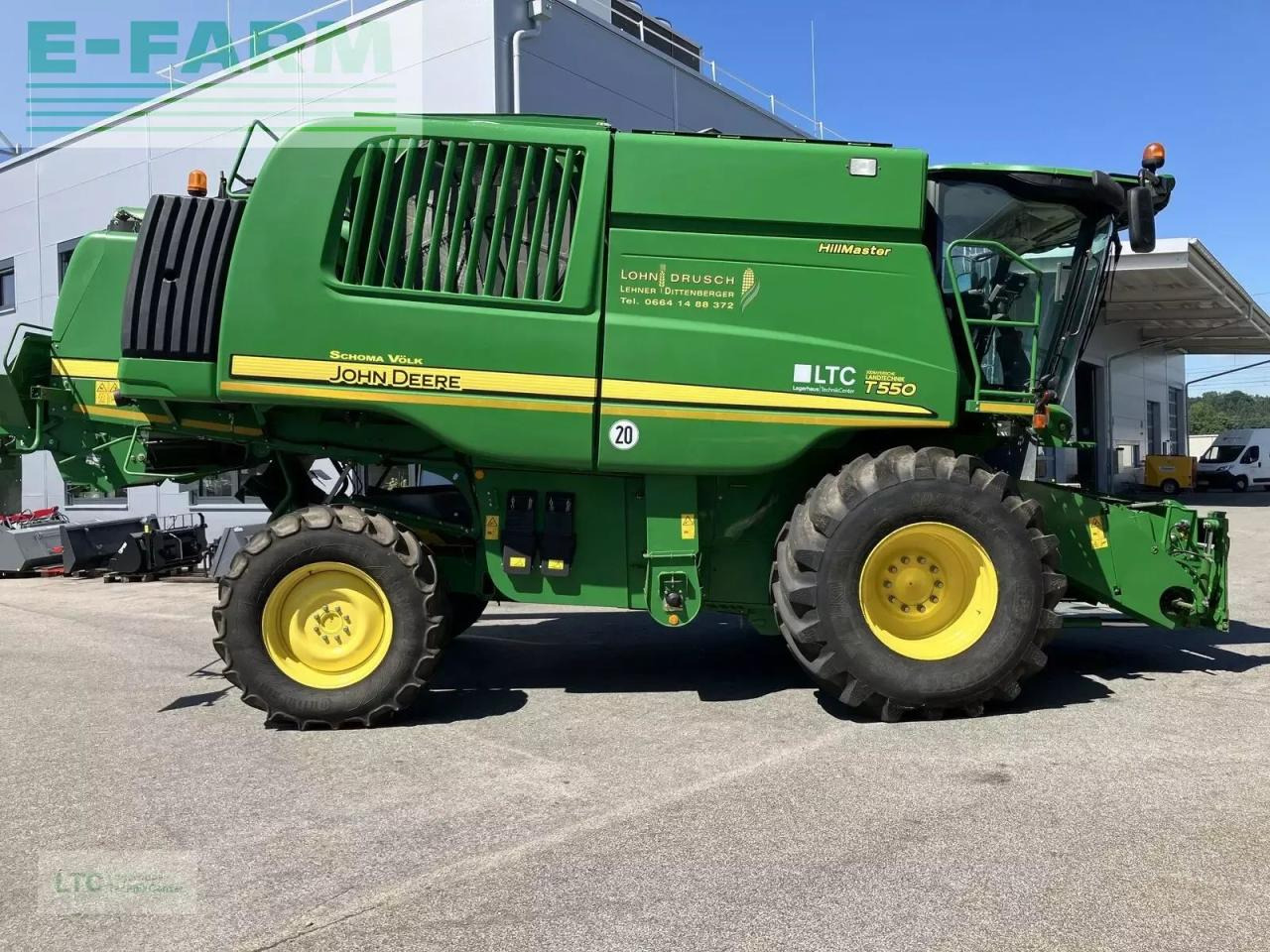 John Deere t550 hm - Kombajn harvester: slika 4 John Deere t550 hm - Kombajn harvester: slika 4