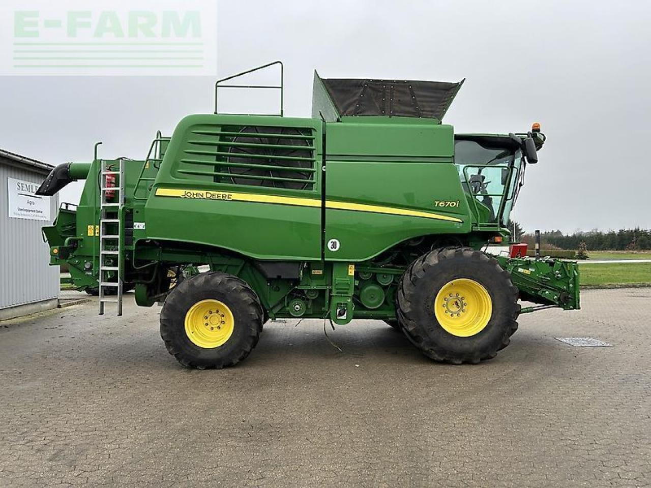 John Deere t670 - Kombajn harvester: slika 2 John Deere t670 - Kombajn harvester: slika 2