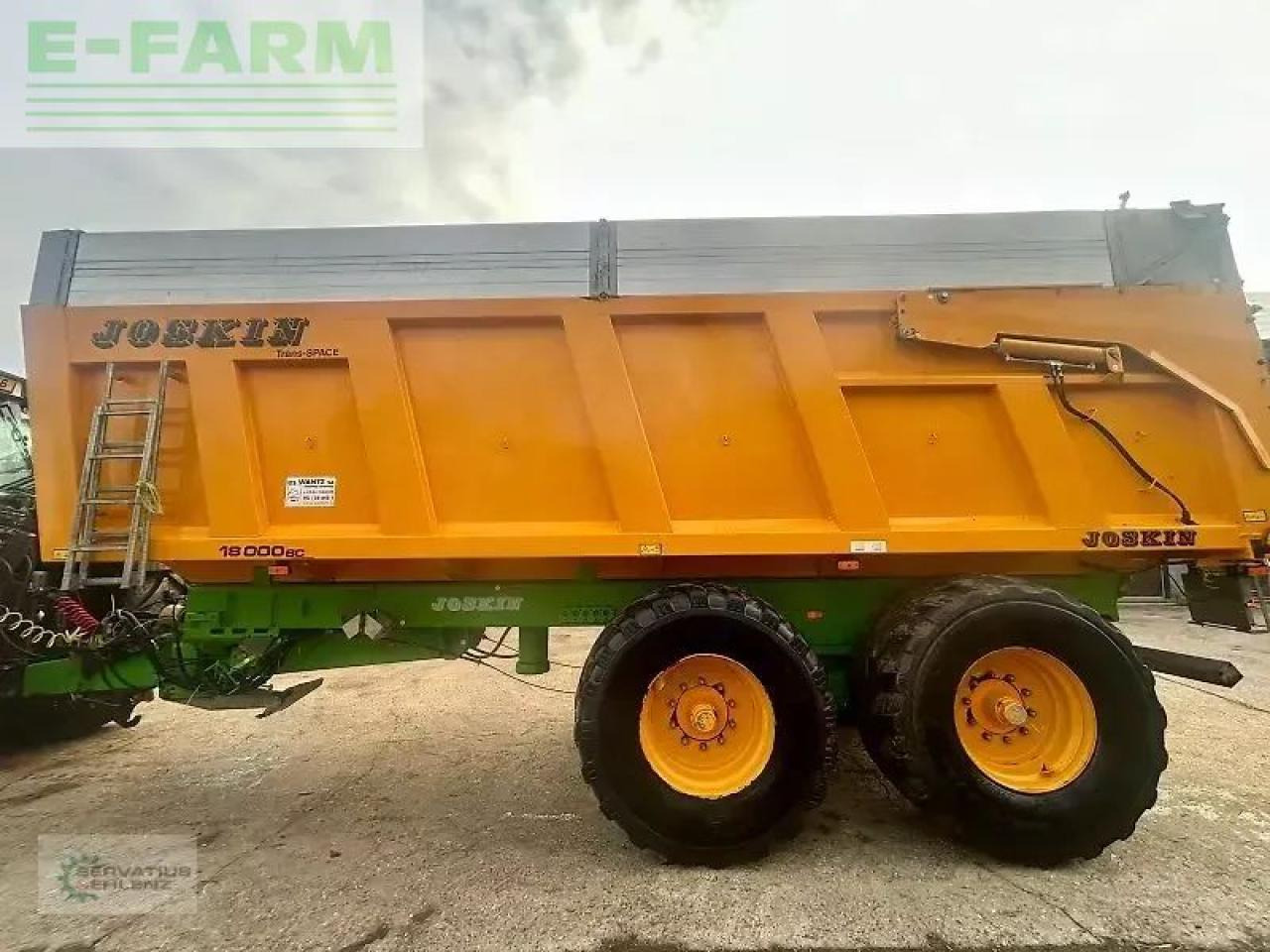 Joskin 18000 bc - Kmetijska kiper prikolica/ Demper: slika 2 Joskin 18000 bc - Kmetijska kiper prikolica/ Demper: slika 2