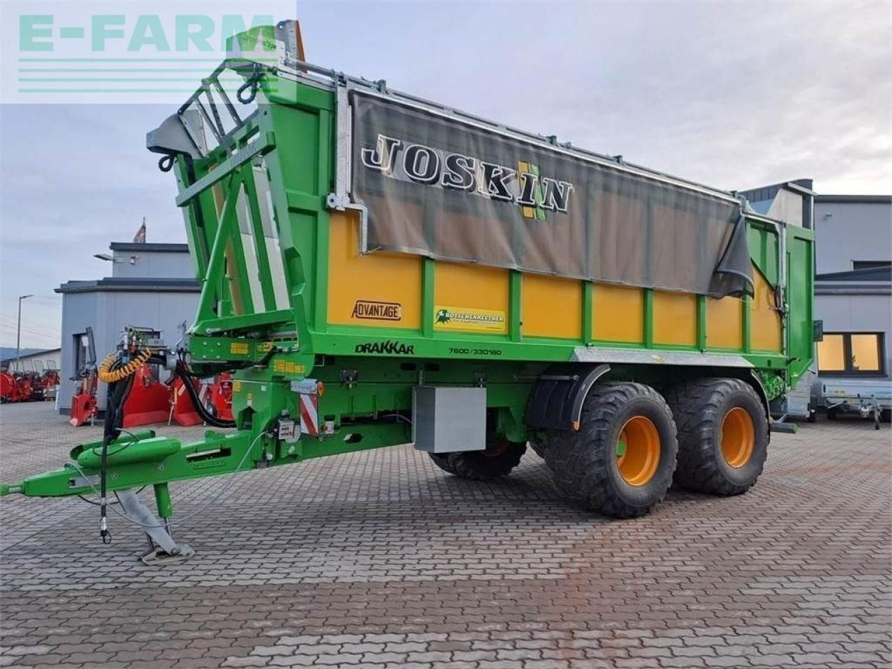 Joskin drakkar 7600/33d180 - Kmetijska prikolica: slika 1 Joskin drakkar 7600/33d180 - Kmetijska prikolica: slika 1
