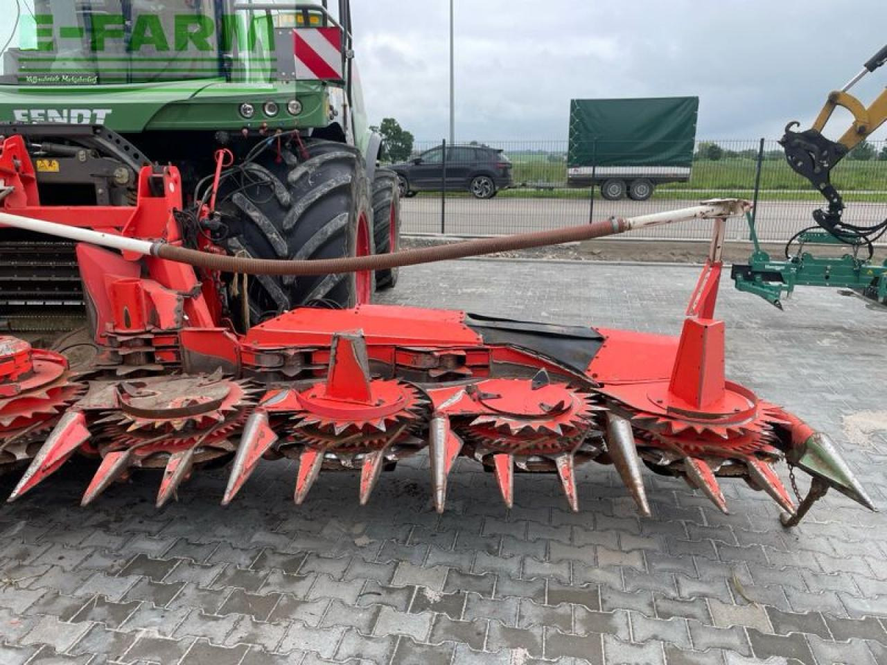 Kemper 375 plus - Priključek za kombajn za krmo: slika 5 Kemper 375 plus - Priključek za kombajn za krmo: slika 5