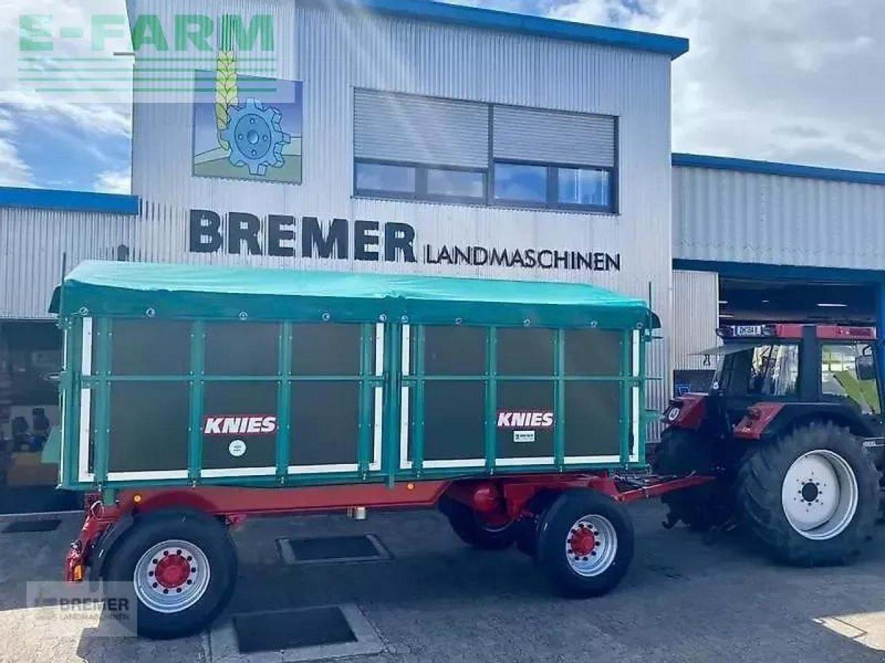 Knies kd 180 - Kmetijska kiper prikolica/ Demper: slika 1 Knies kd 180 - Kmetijska kiper prikolica/ Demper: slika 1