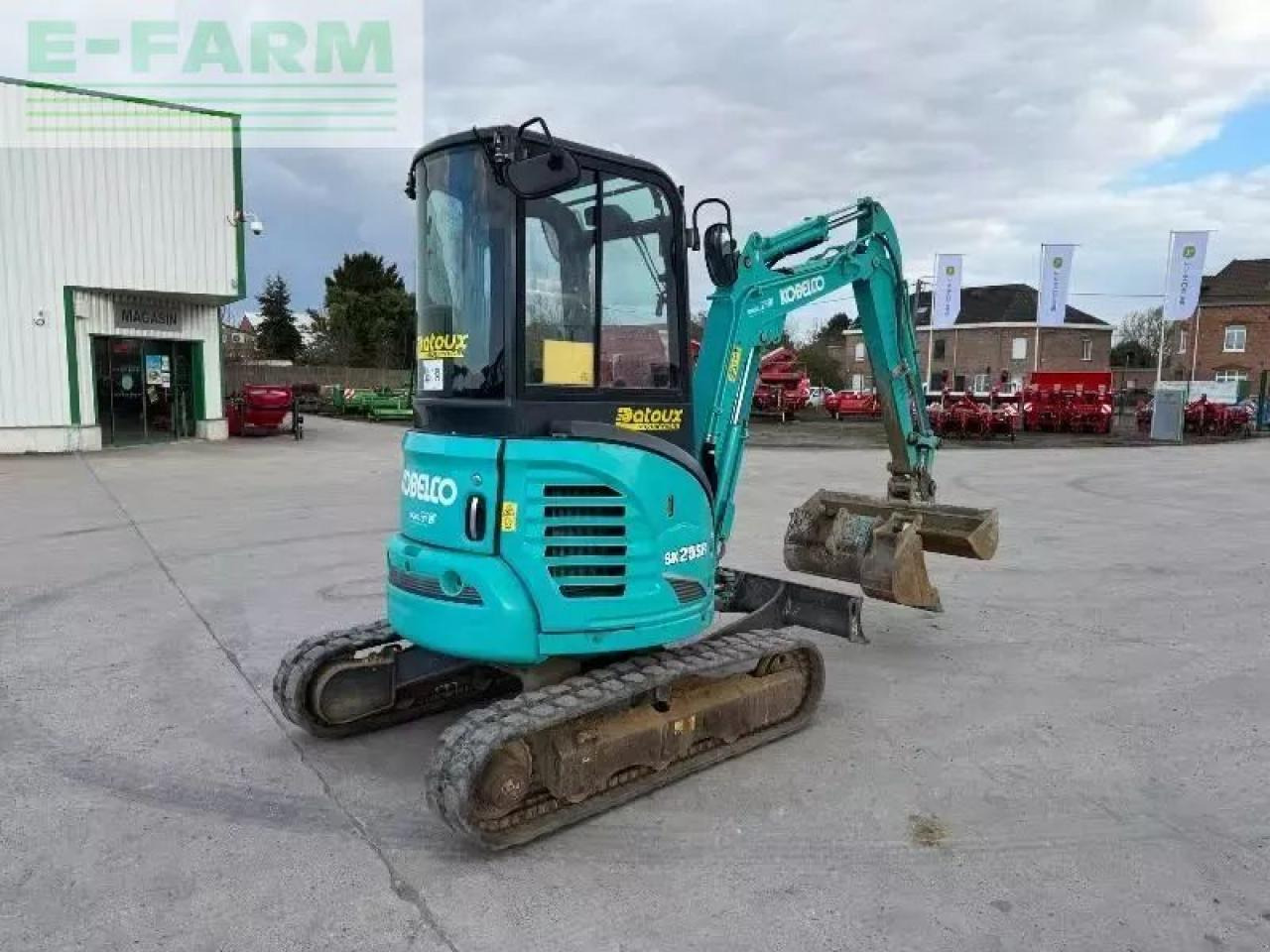 Kobelco sk 25 sr-6e - Mini bager: slika 4 Kobelco sk 25 sr-6e - Mini bager: slika 4