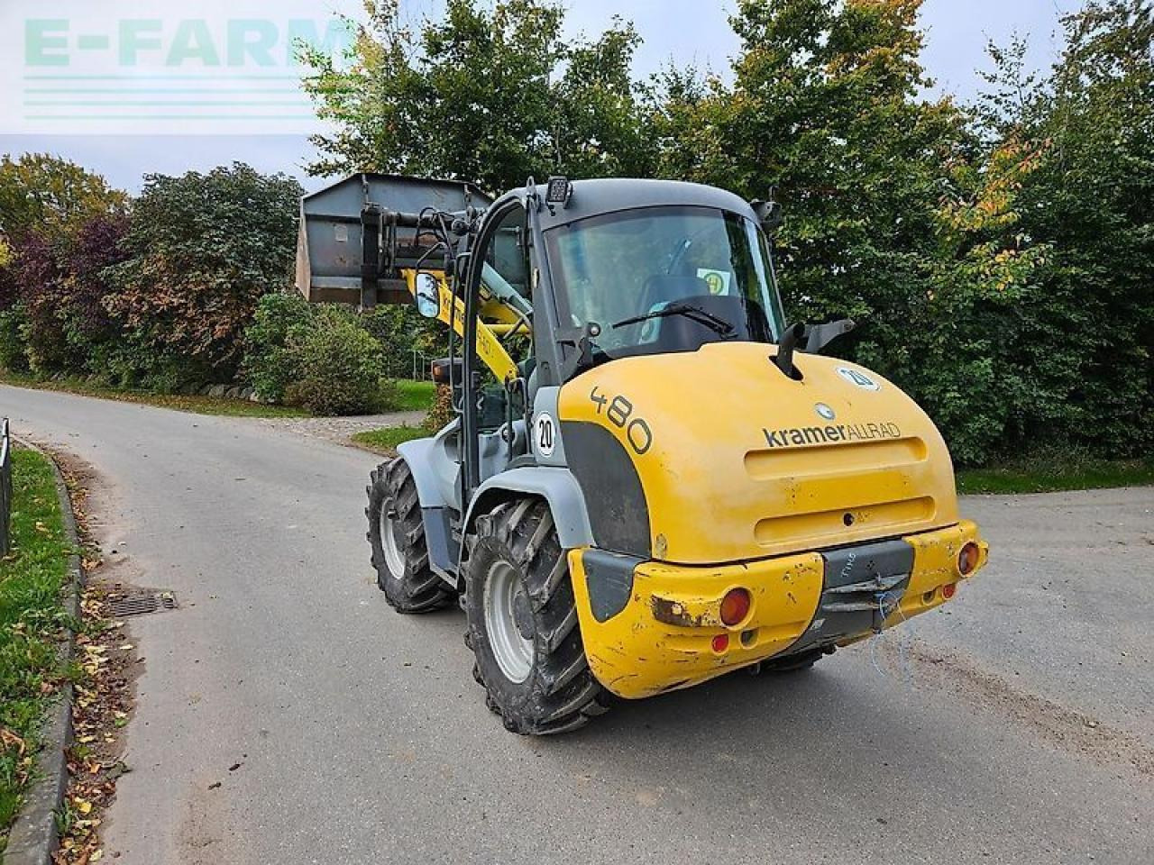 Kramer 480 - Mini bager: slika 2 Kramer 480 - Mini bager: slika 2