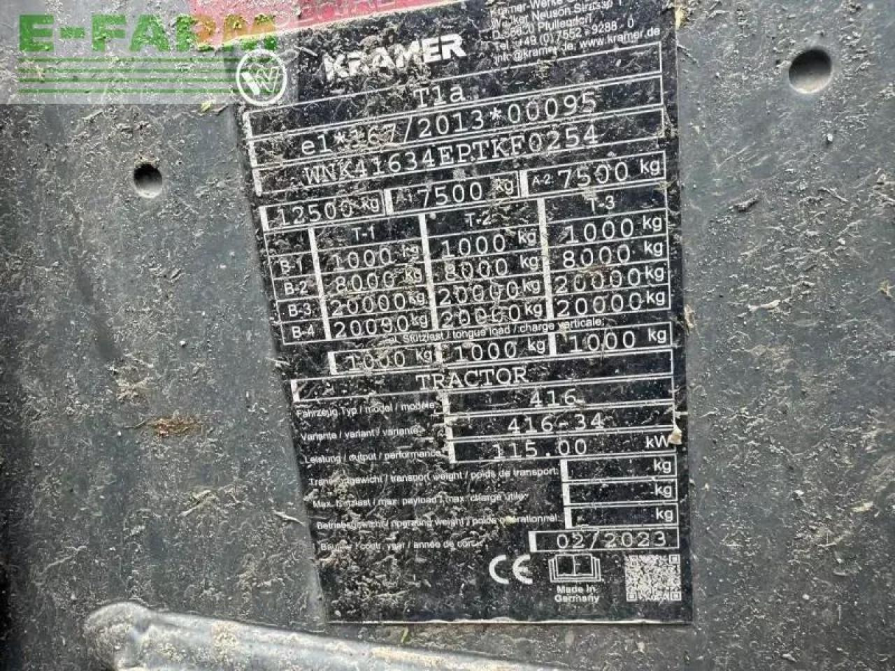 Kramer kt557 - Teleskopski viličar: slika 4 Kramer kt557 - Teleskopski viličar: slika 4