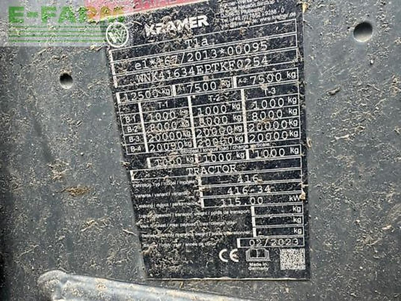 Kramer kt557 - Teleskopski viličar: slika 4 Kramer kt557 - Teleskopski viličar: slika 4