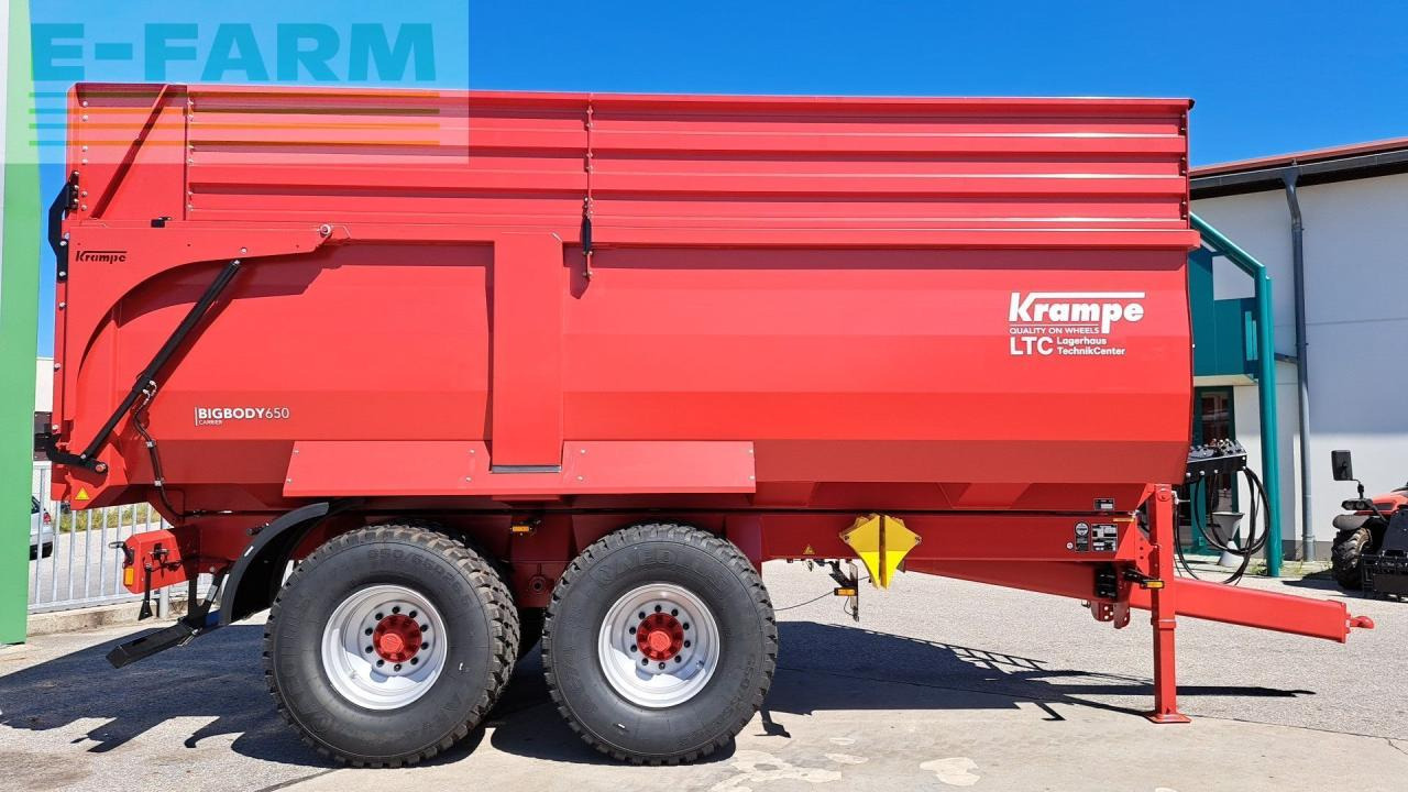 Krampe Big Body 650 Carrier - Kmetijska kiper prikolica/ Demper: slika 5 Krampe Big Body 650 Carrier - Kmetijska kiper prikolica/ Demper: slika 5