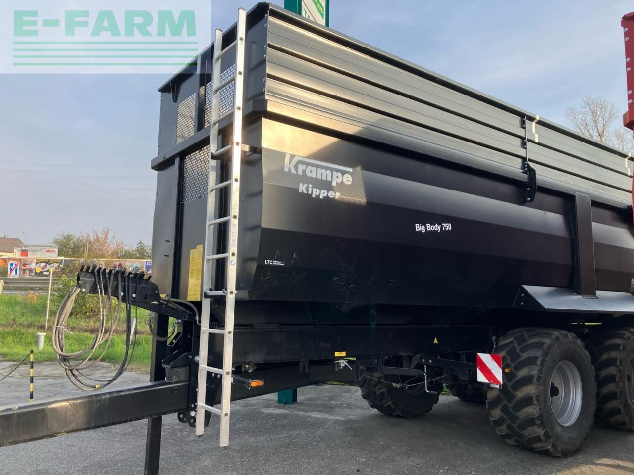 Krampe BigBody 750 - Kmetijska kiper prikolica/ Demper: slika 2 Krampe BigBody 750 - Kmetijska kiper prikolica/ Demper: slika 2