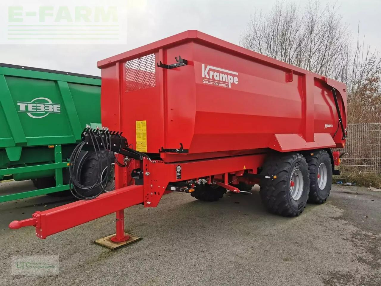 Krampe big body 540 - Kmetijska kiper prikolica/ Demper: slika 1 Krampe big body 540 - Kmetijska kiper prikolica/ Demper: slika 1