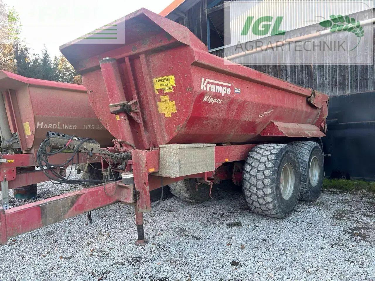 Krampe halfpipe hp 20 - Kmetijska kiper prikolica/ Demper: slika 1 Krampe halfpipe hp 20 - Kmetijska kiper prikolica/ Demper: slika 1