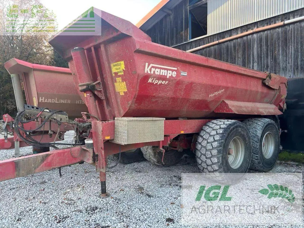 Krampe halfpipe hp 20 - Kmetijska kiper prikolica/ Demper: slika 2 Krampe halfpipe hp 20 - Kmetijska kiper prikolica/ Demper: slika 2