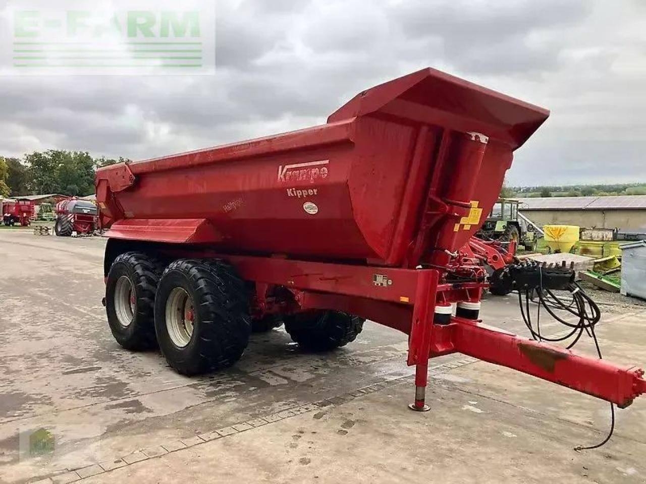 Krampe hp 20 - Kmetijska kiper prikolica/ Demper: slika 5 Krampe hp 20 - Kmetijska kiper prikolica/ Demper: slika 5