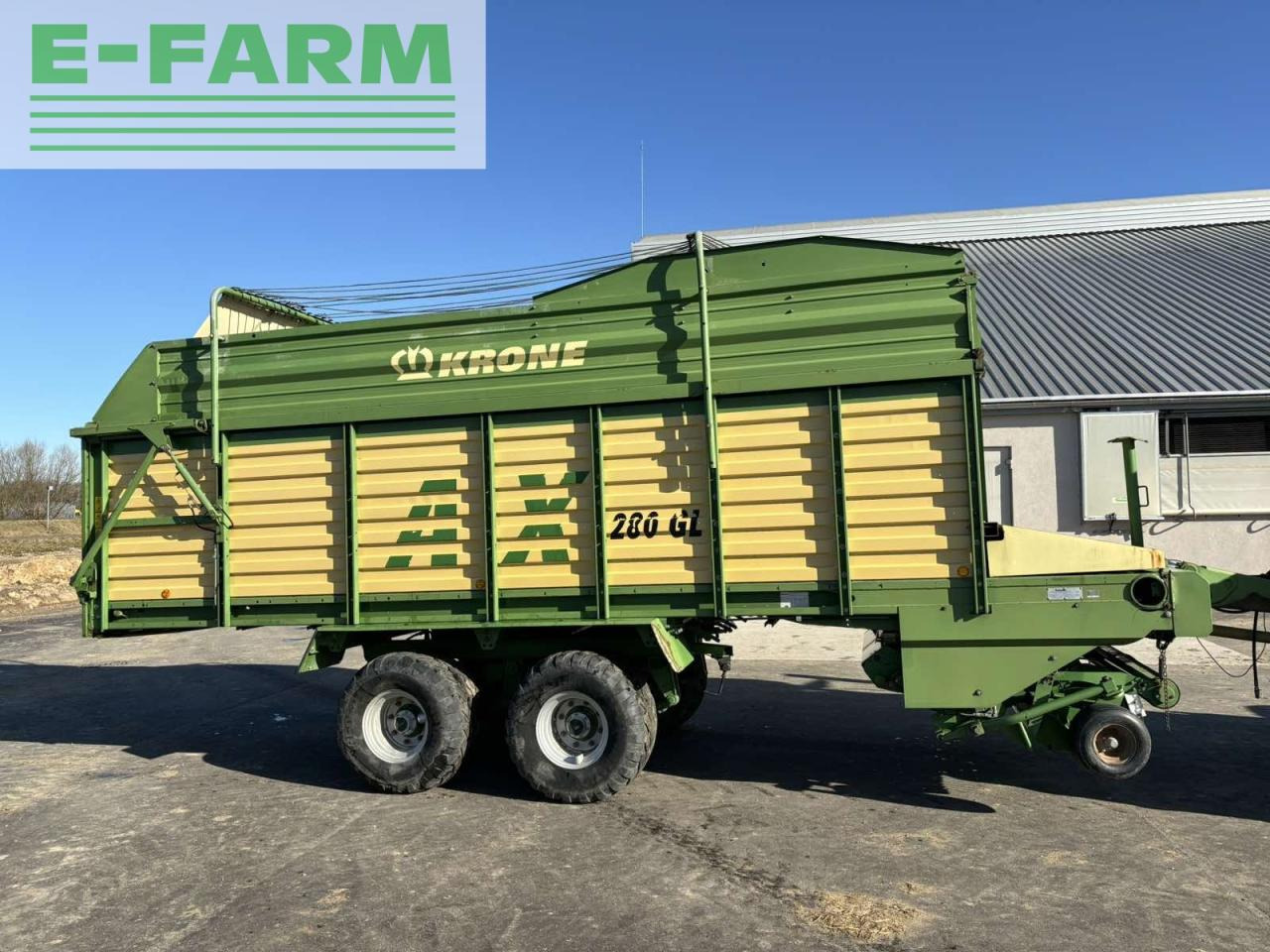 Krone AX 280 GL - Kmetijska kiper prikolica/ Demper: slika 2 Krone AX 280 GL - Kmetijska kiper prikolica/ Demper: slika 2