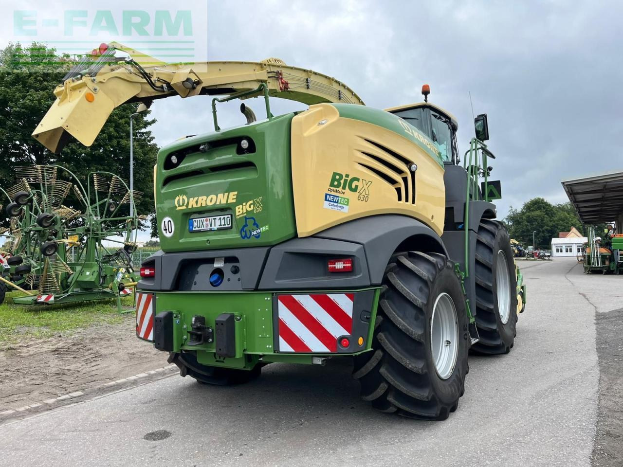Krone Big X 630 - Kombajn za krmo: slika 4 Krone Big X 630 - Kombajn za krmo: slika 4