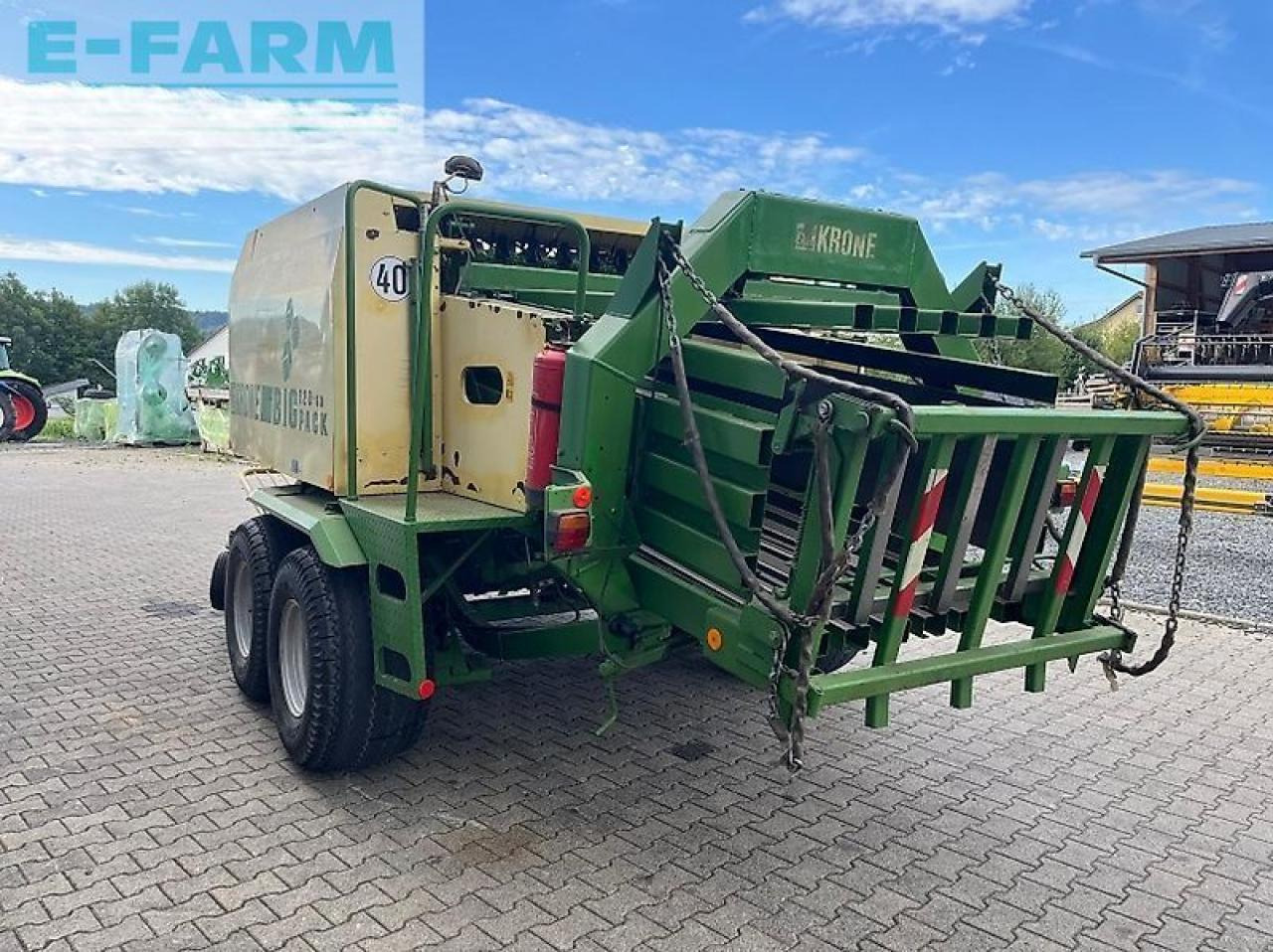 Krone big pack 120-80 - Balirka za kvadratne bale: slika 4 Krone big pack 120-80 - Balirka za kvadratne bale: slika 4