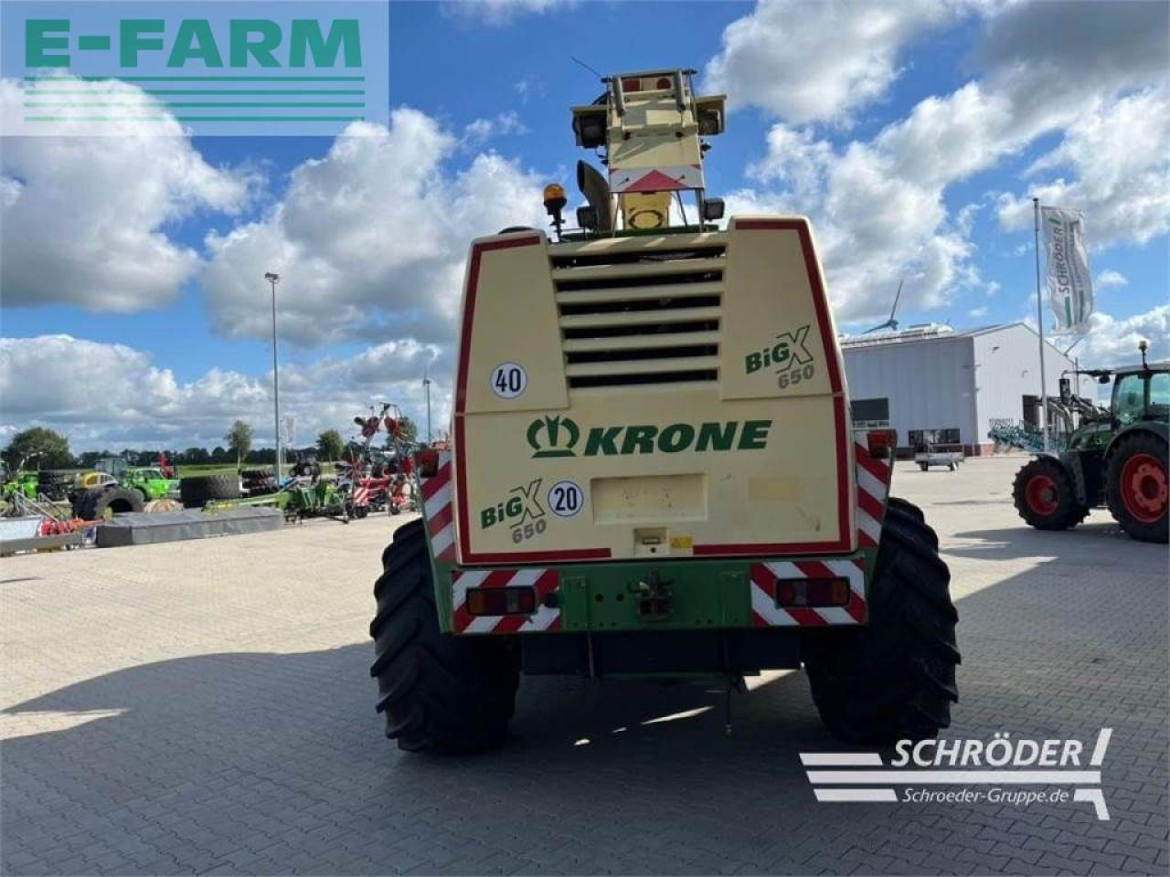 Krone big x 650 - Kombajn za krmo: slika 4 Krone big x 650 - Kombajn za krmo: slika 4