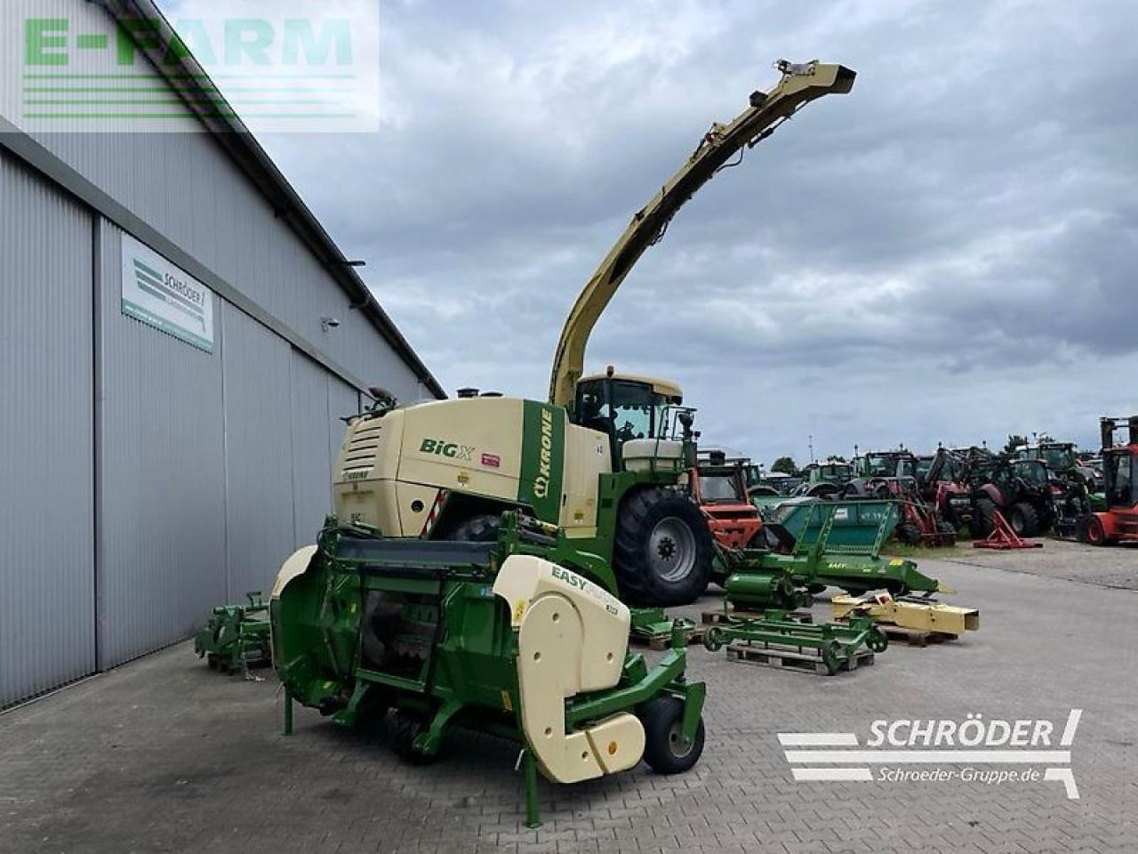 Krone big x 700 + easycollect 903 + easyflow - Kombajn za krmo: slika 3 Krone big x 700 + easycollect 903 + easyflow - Kombajn za krmo: slika 3