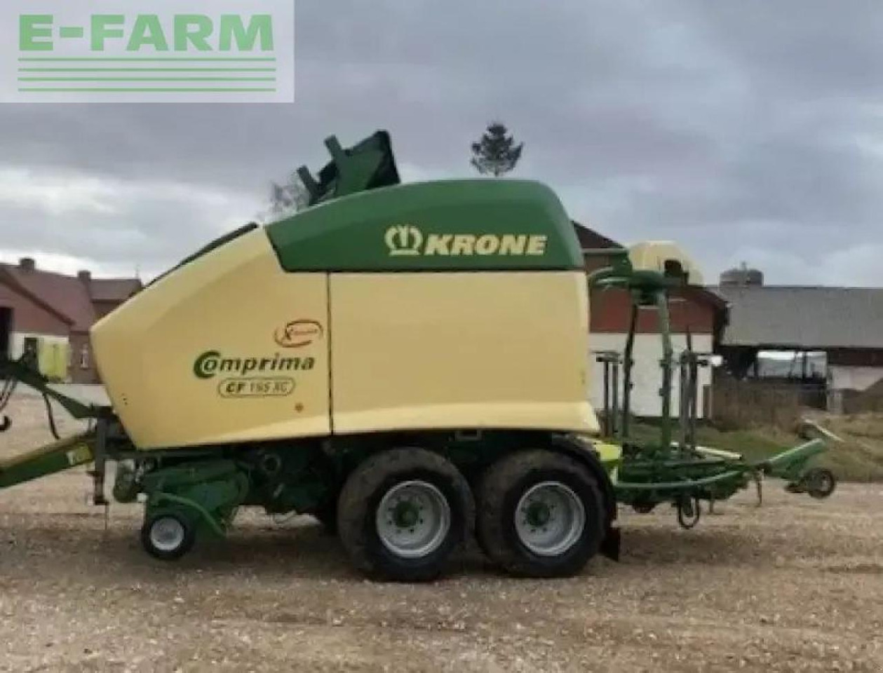 Krone comprima cf 155 - Balirka za kvadratne bale: slika 1 Krone comprima cf 155 - Balirka za kvadratne bale: slika 1