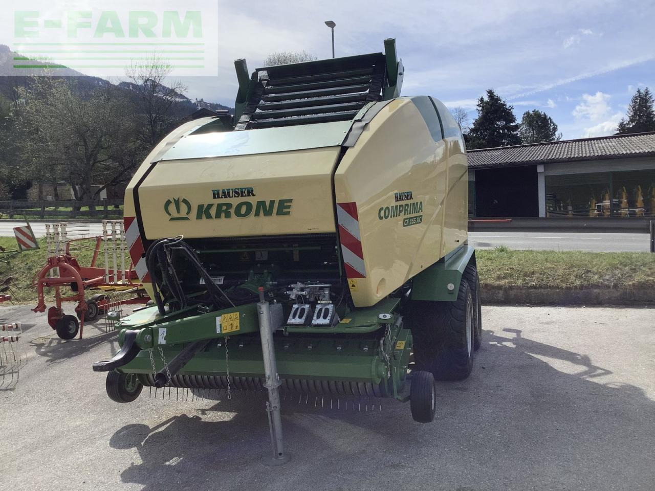 Krone comprima cf 155 xc - Balirka za kvadratne bale: slika 3 Krone comprima cf 155 xc - Balirka za kvadratne bale: slika 3