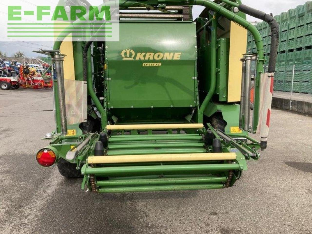 Krone comprima cf 155 xc - Balirka za kvadratne bale: slika 4 Krone comprima cf 155 xc - Balirka za kvadratne bale: slika 4