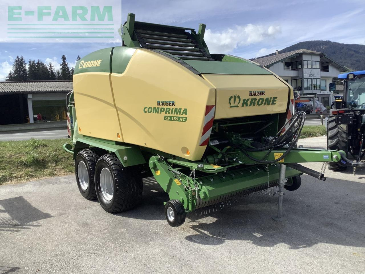 Krone comprima cf 155 xc - Balirka za kvadratne bale: slika 1 Krone comprima cf 155 xc - Balirka za kvadratne bale: slika 1