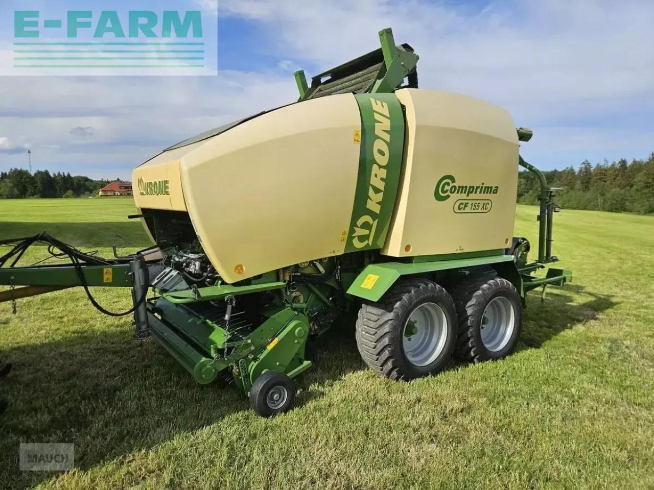 Krone comprima cf 155 xc - Balirka za kvadratne bale: slika 1 Krone comprima cf 155 xc - Balirka za kvadratne bale: slika 1