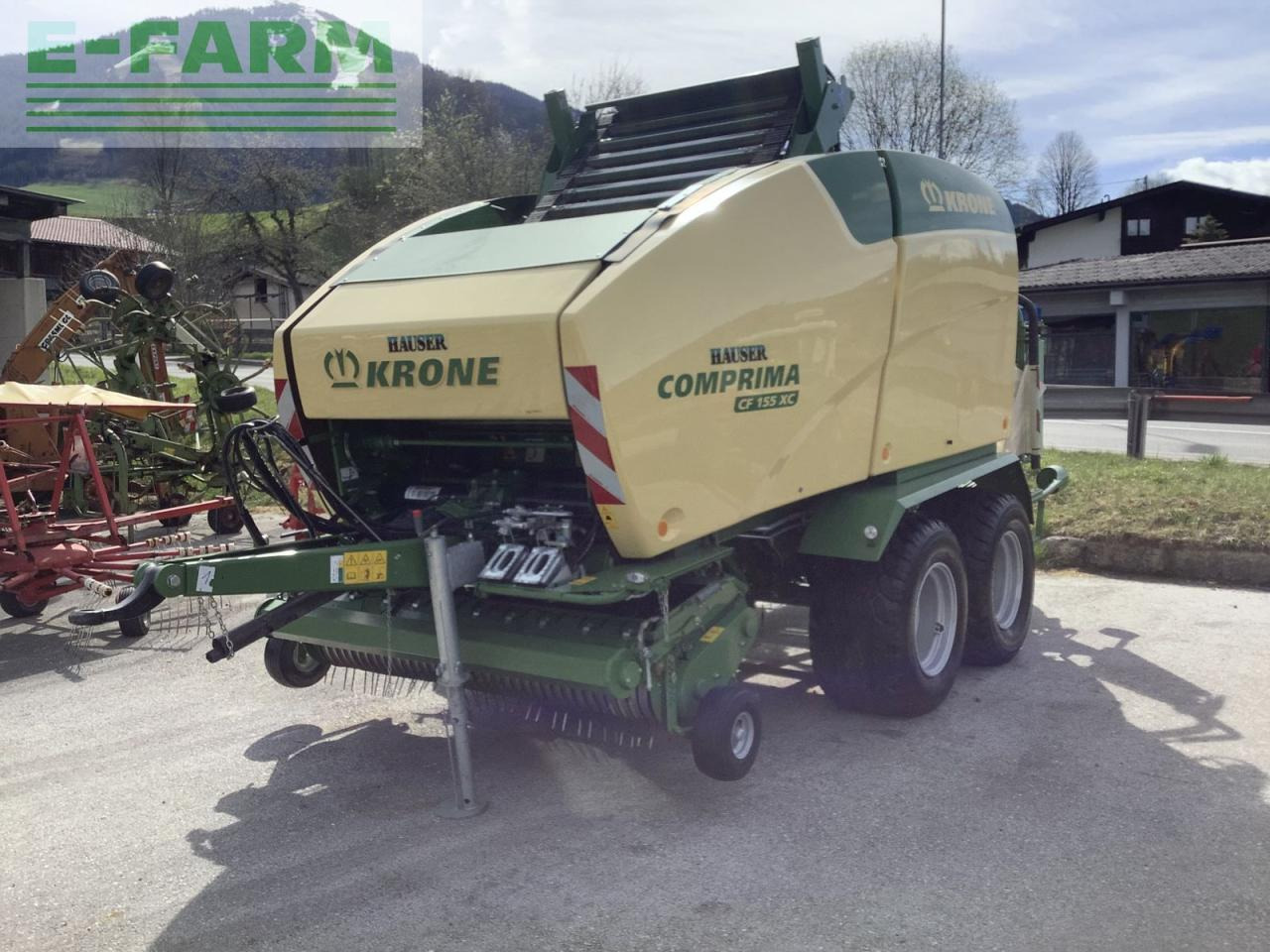 Krone comprima cf 155 xc - Balirka za kvadratne bale: slika 2 Krone comprima cf 155 xc - Balirka za kvadratne bale: slika 2